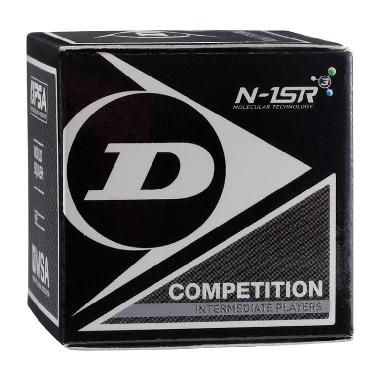 DUNLOP كرة اسكواش مطاطية بنقطة واحدة للبالغين - Image 3